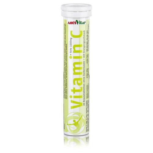 Vitamin C 1000 mg Amosvital Brausetabletten - 1