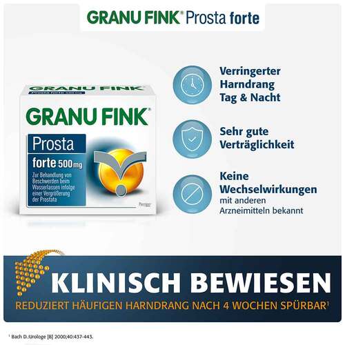 GRANU FINK Prosta forte 500 mg Hartkapseln - 5