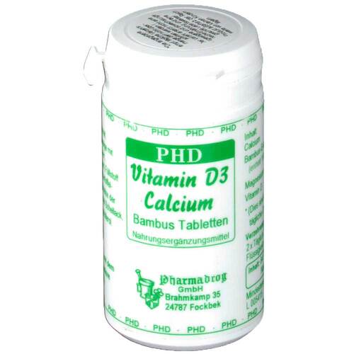 Vitamin D3 Calcium Bambus Tabletten - 1