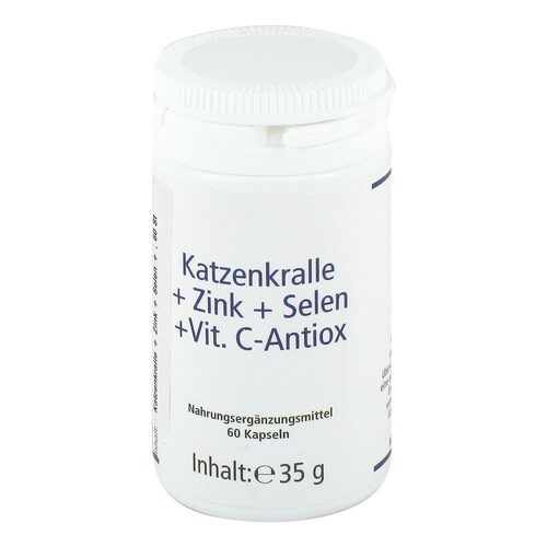 Katzenkralle + Zink + Selen + Vitc-Antiox Kapseln - 1