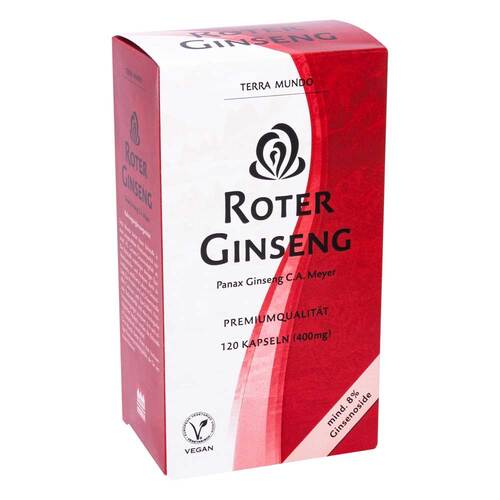 Roter Ginseng 400 mg 8% von Terra Mundo - 1