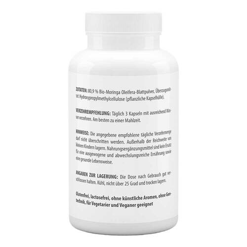 Moringa Oleifera 500 mg Kapseln - 3