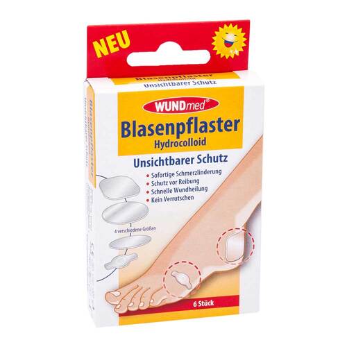 Blasenpflaster transparent hydrocolloid 4 Gr&ouml;&szlig;en - 1