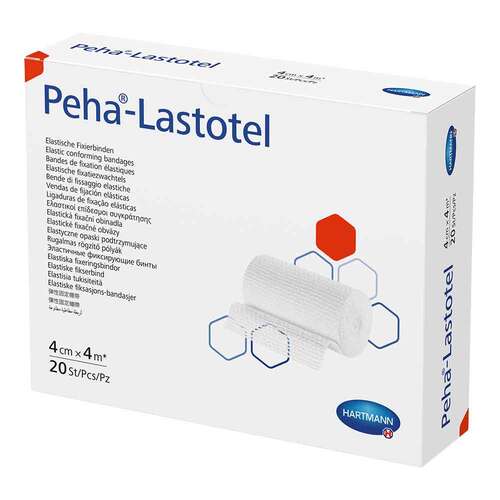 Peha-Lastotel Fixierbinde 4 cm x 4 m - 1