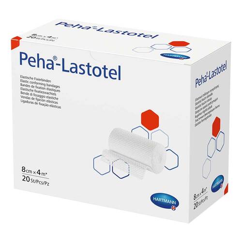 Peha-Lastotel Fixierbinde 8 cm x 4 m - 1