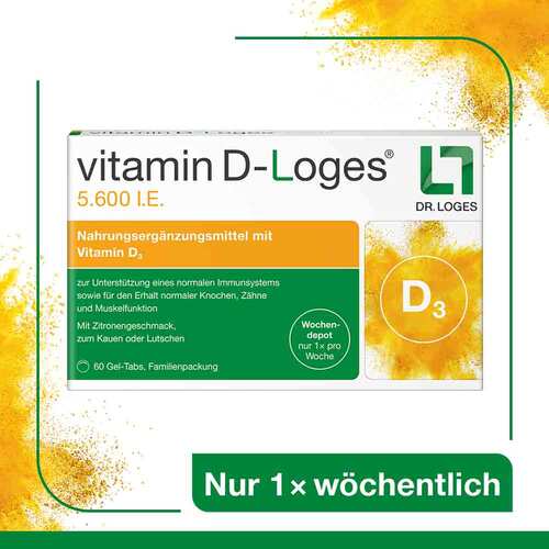 Vitamin D-Loges 5.600 I.E. Kautabletten - 2