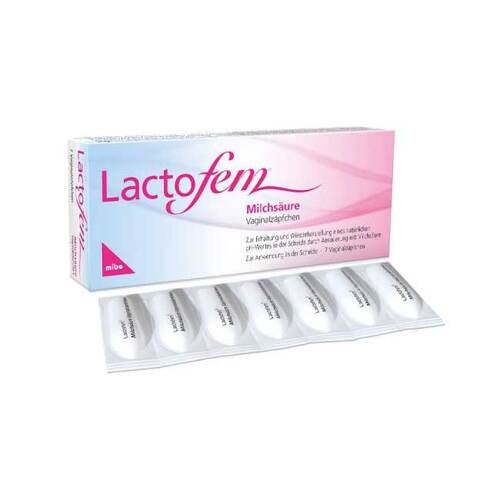 Lactofem Milchs&auml;ure Vaginalz&auml;pfchen - 1