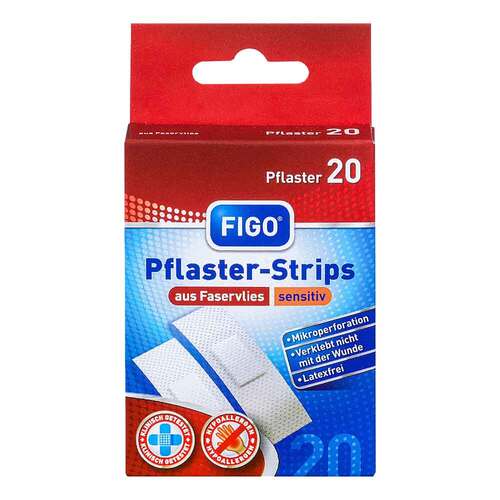 Figo Pflasterstrips sensitiv Faservlies - 1
