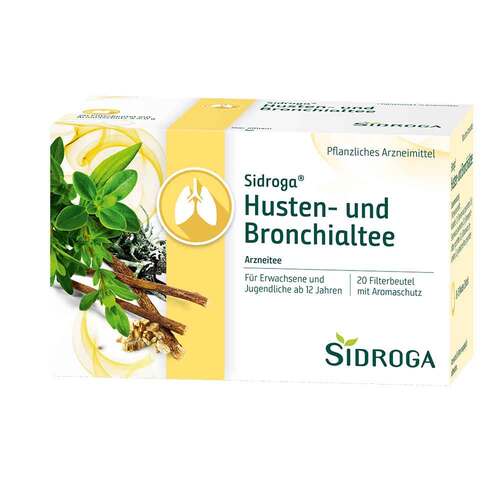 Sidroga Husten- und Bronchialtee Filterbeutel - 1