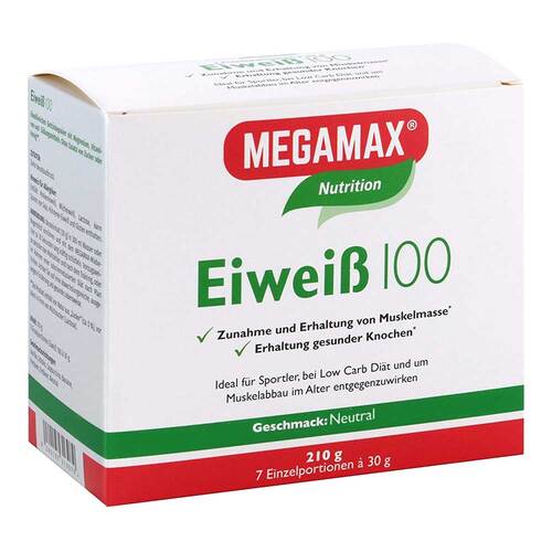 Eiweiss 100 Neutral Megamax Pulver - 1