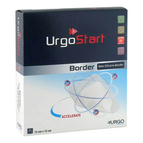 Urgostart Border 12x12 cm Schaumstoffwundverband - 1
