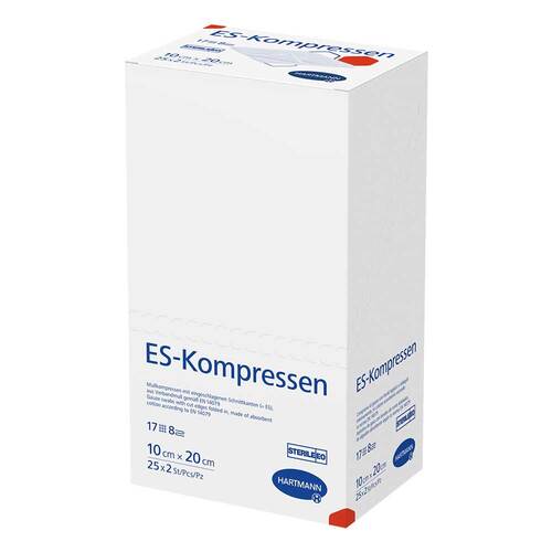ES-Kompressen steril 10x20 cm 8fach Cpc - 1