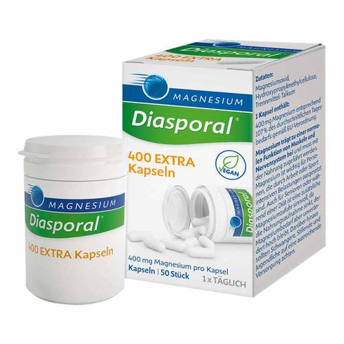 Magnesium Diasporal 400 Extra Kapseln - 1