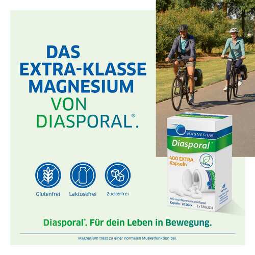 Magnesium Diasporal 400 Extra Kapseln - 3