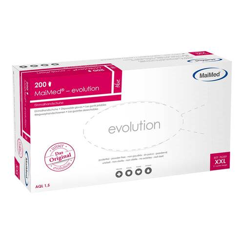 Maimed evolution blue Handschuhe unsteril Gr&ouml;&szlig;e XXL pu.frei - 1