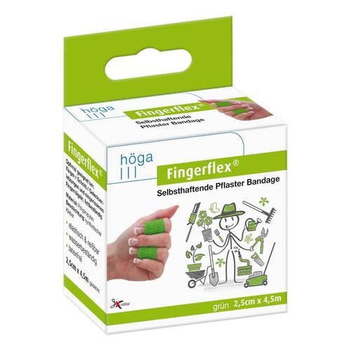 Fingerflex Binde 2,5cmx4,5m gr&uuml;n - 1