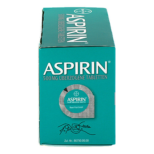Aspirin 500 mg &uuml;berzogene Tabletten - 3