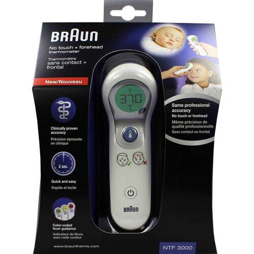 Braun NTF 3000 Baby-Fieberthermometer no-touch - 1