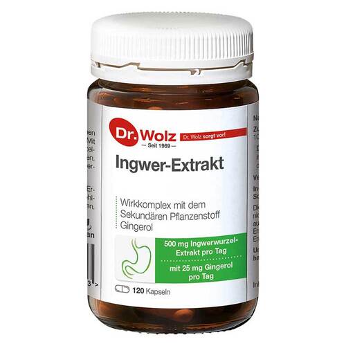 Ingwer Extrakt Dr. Wolz Kapseln - 1