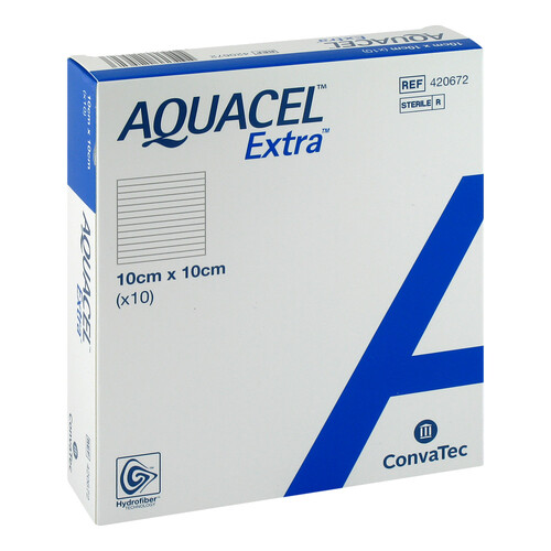 Aquacel Extra 10x10 cm Kompressen - 1