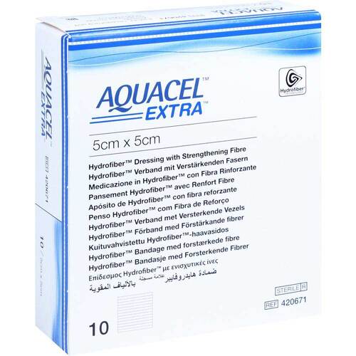 Aquacel Extra 5x5 cm Kompressen - 1