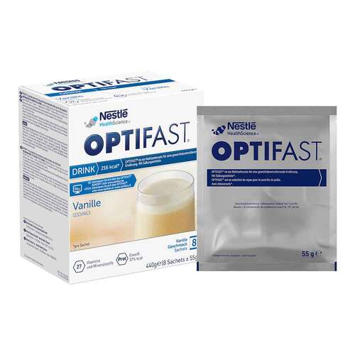 Optifast home Drink Vanille Pulver - 1