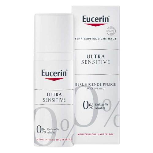 Eucerin UltraSensitive Beruhigende Pflege f&uuml;r trockene Haut - 1