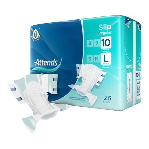 Attends® Slip Regular 10 large - 1
