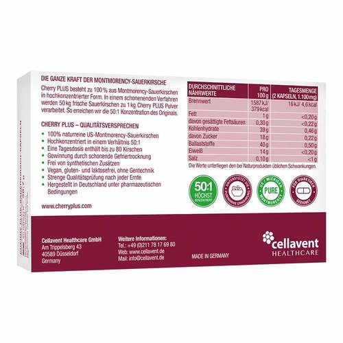 Cherryplus Montmorency Sauerkirschkapseln - 2