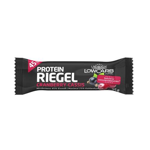 Layenberger LowCarb.one Protein-Riegel Cranberry-Cassis - 1