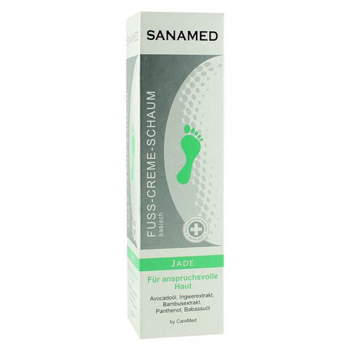 Sanamed Fu&szlig;-Creme-Schaum Jade - 1