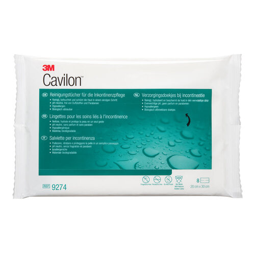 Cavilon 3M Reinigungstuch f&uuml;r Inkontinenzpflege 9274 - 1