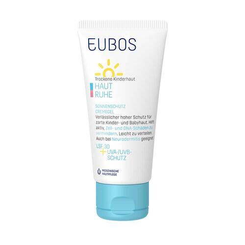 Eubos Kinder Haut Ruhe Sonnenschutzcreme Gel LSF 30 + Uva - 2