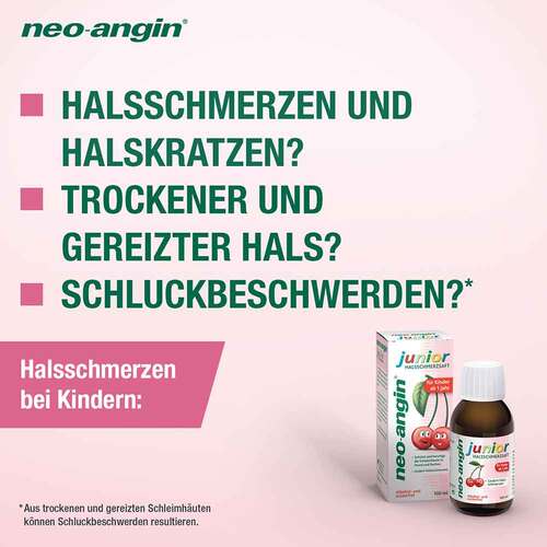 neo-angin® junior Halsschmerzssaft - 2