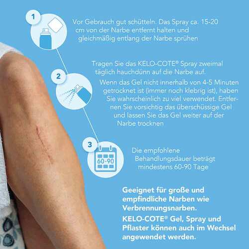 Kelo-cote Spray Silikonspray z.Behandlung v.Narben - 5