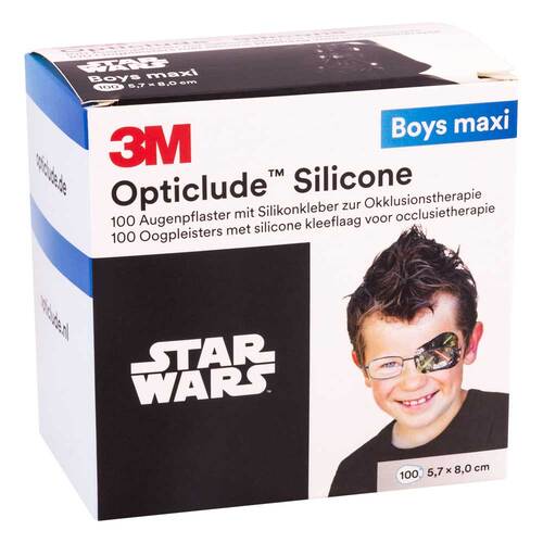 Opticlude 3M Silicone Disney Boys maxi 5,7x8 cm - 1