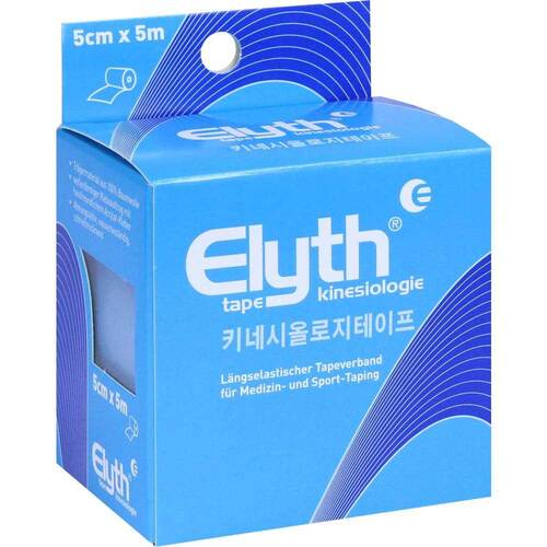 Elyth Tape Kinesiologie 5 cm x 5 m blau - 1