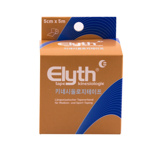 Elyth Tape Kinesiologie 5 cm x 5 m neutral - 1