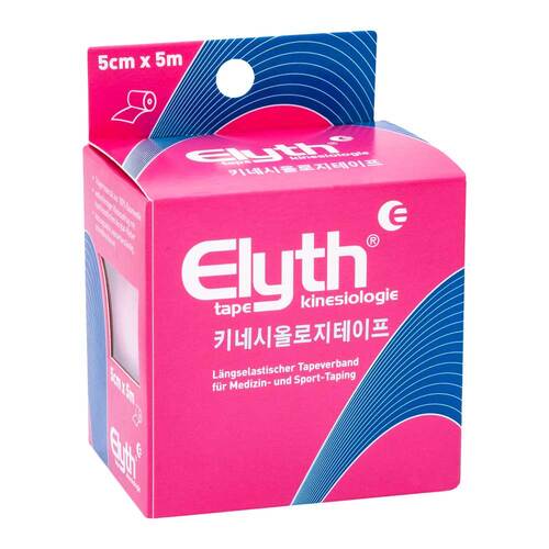 Elyth Tape Kinesiologie 5 cm x 5 m rot - 1