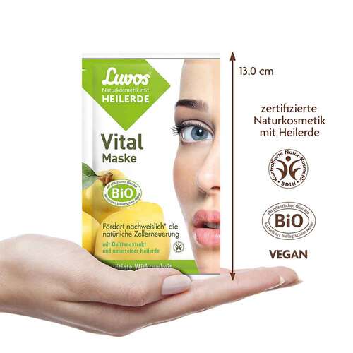 Luvos Naturkosmetik Heilerde Vital Maske - 3