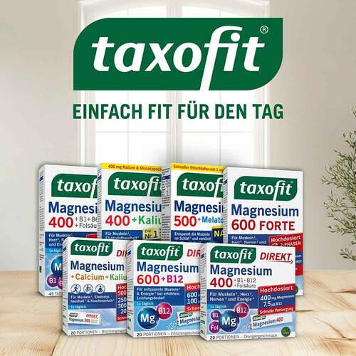 Taxofit Magnesium 600 Forte Depot Tabletten - 6