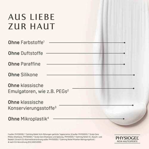Physiogel Calming Relief sanfte Reinigungsmilch f&uuml;r empfindliche Haut - 8