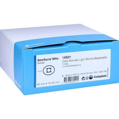 Sensura Mio Click Basisplatte konvex light RR60 15 - 40 - 1