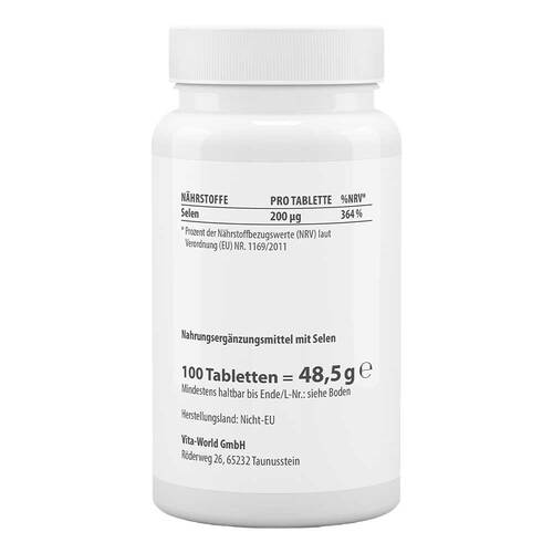 Selen 200 µg Tabletten - 2