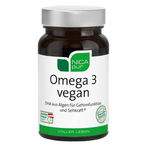 Nicapur Omega 3 vegan Kapseln - 1