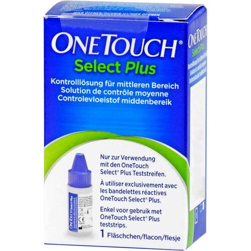 One Touch Selectplus Kontrolll&ouml;sung mittel - 1