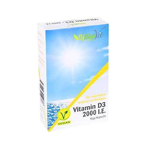 Vitamin D3 2000 I.E. Vegi Kapseln - 1