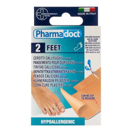 H&uuml;hneraugenpflaster mit Salicyls&auml;ure 4x6 cm Streifen - 1