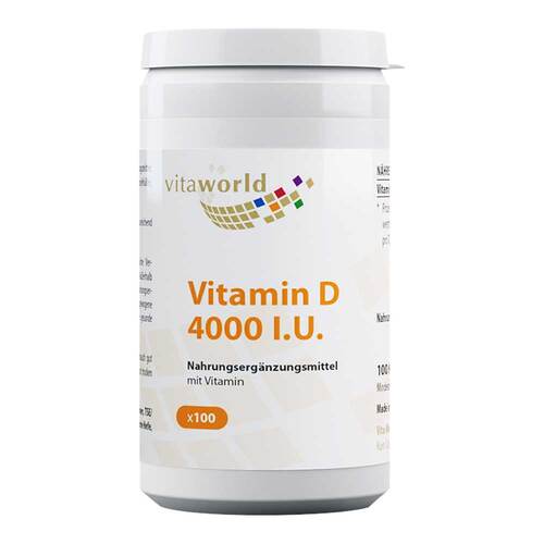 Vitamin D3 4000 I.E. Kapseln - 1