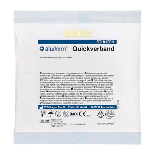 Aluderm Quickverband gro&szlig; - 1